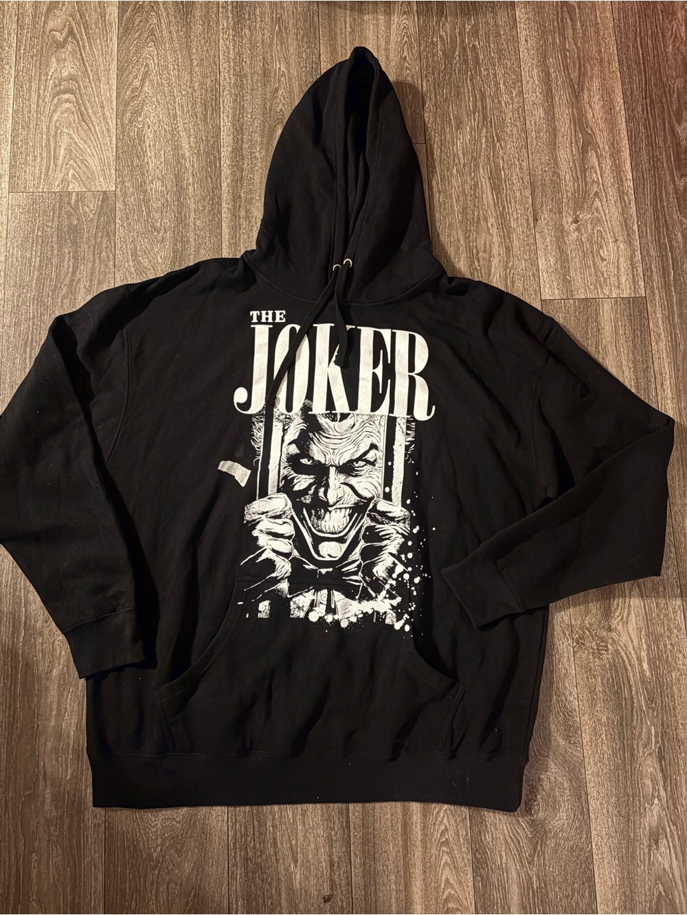 CVLA x Batman 'The Joker' Graphic Pullover Hoodie in Black